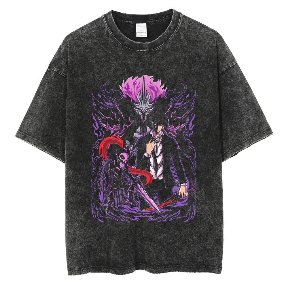 Solo Leveling Sung Suho Next Generation Vintage T-Shirt