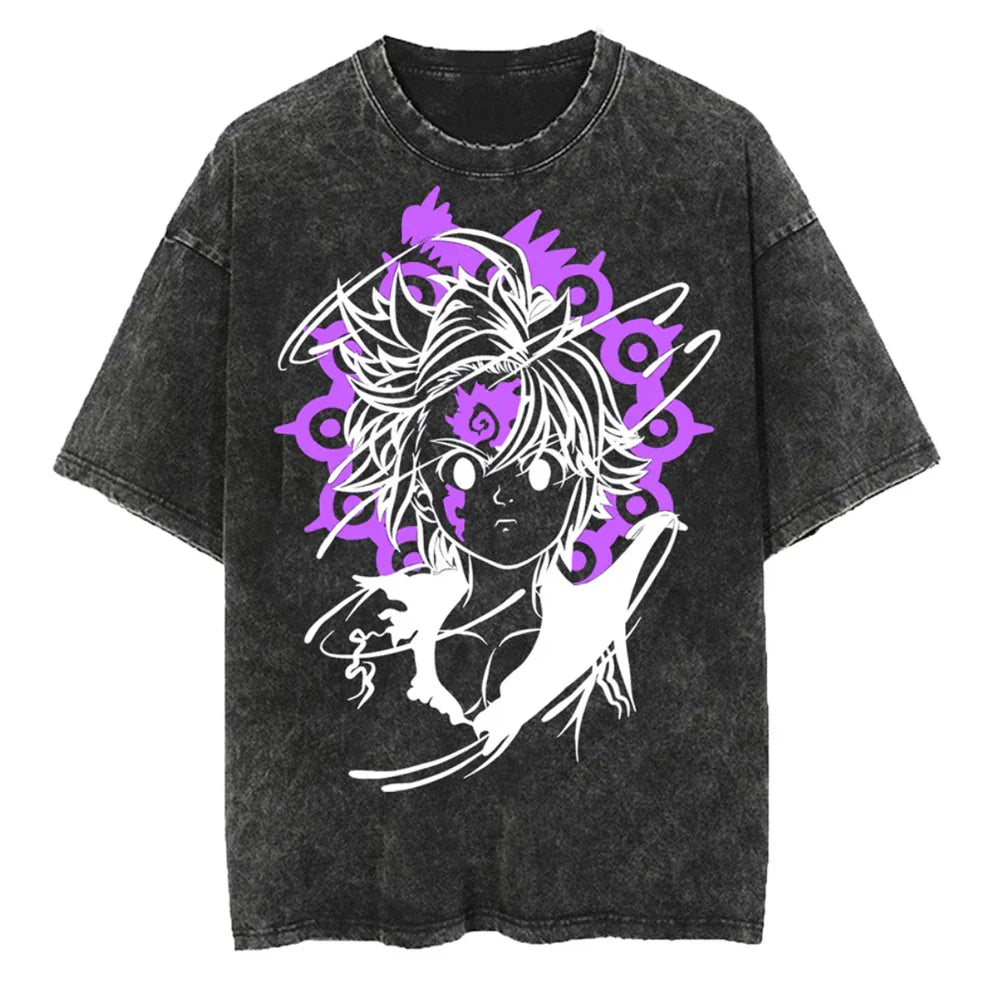 Seven Deadly Sins Zeldris's Darkness Oversized T-Shirt