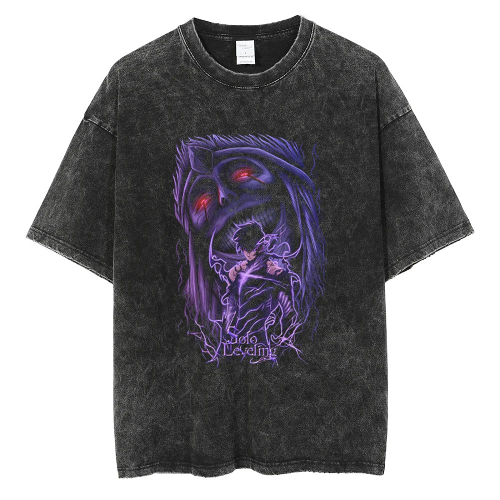 Solo Leveling Hunter's Pride Vintage T-Shirt