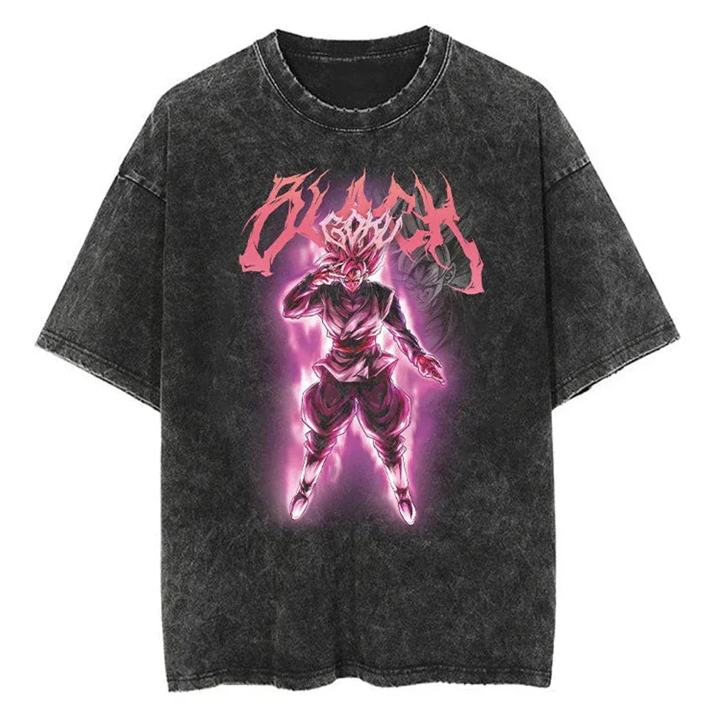 Dragon Ball Vegeta Saiyan Elite Oversized Vintage T-Shirt