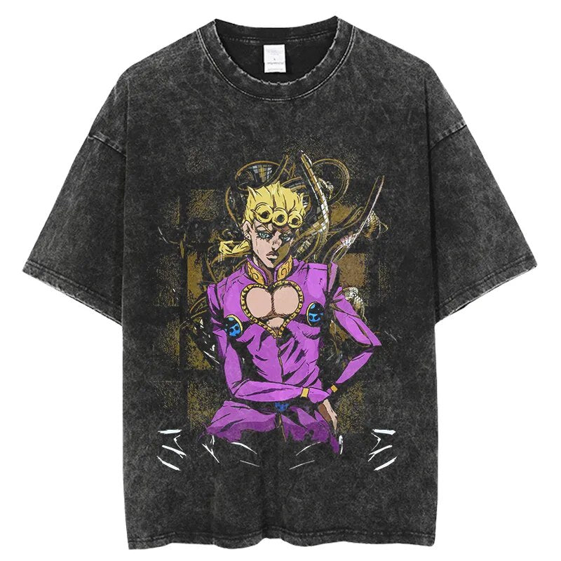 JoJo's Bizarre Adventure Time Paradox Vintage T-Shirt