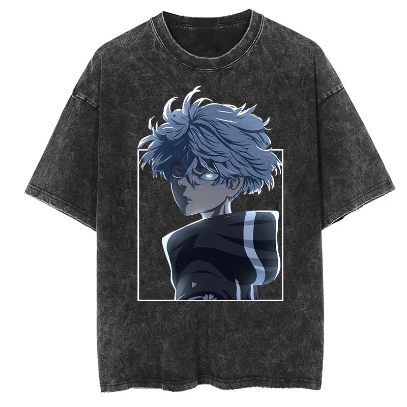 Tokyo Revengers Senju Powerful Presence Oversized Vintage T-Shirt