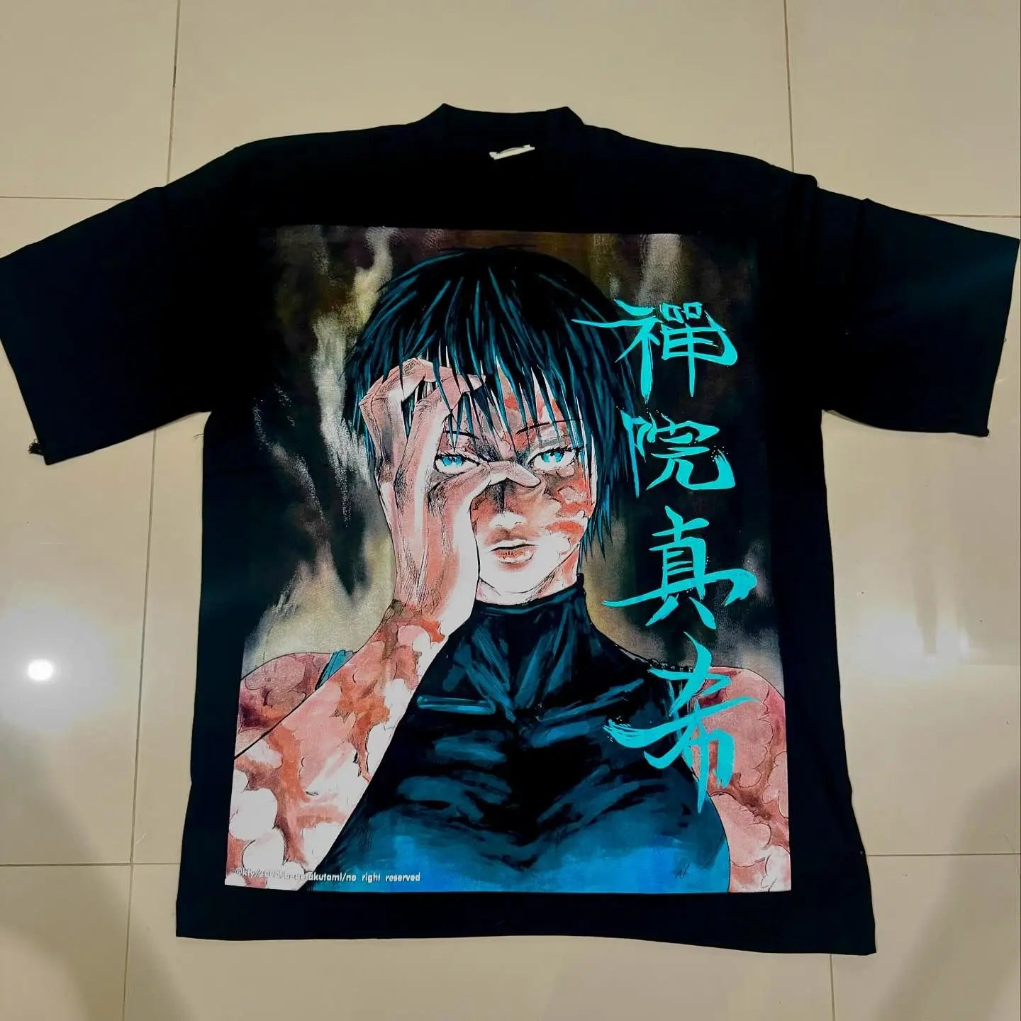 Jujutsu Kaisen Maki Zenin Warrior Against Fate Graphic T-Shirt