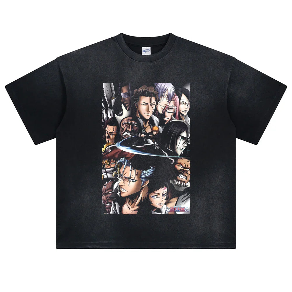 Bleach Soul Society Oversized Vintage T-Shirt