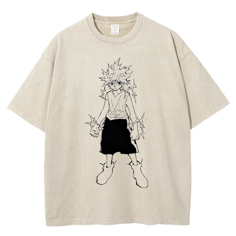 Hunter x Hunter Killua Quick Thinker Vintage T-Shirt