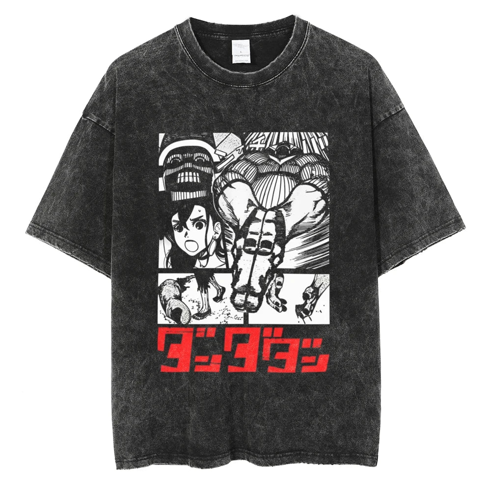 Dandadan Silky's Grace Oversized Vintage T-Shirt