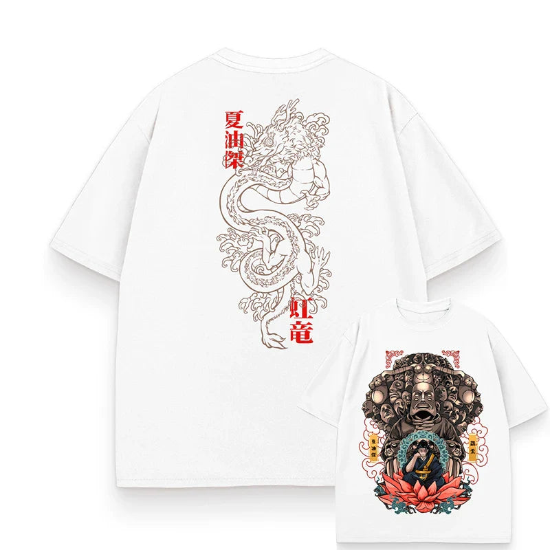 Jujutsu Kaisen Geto's Power Oversized Graphic T-Shirt