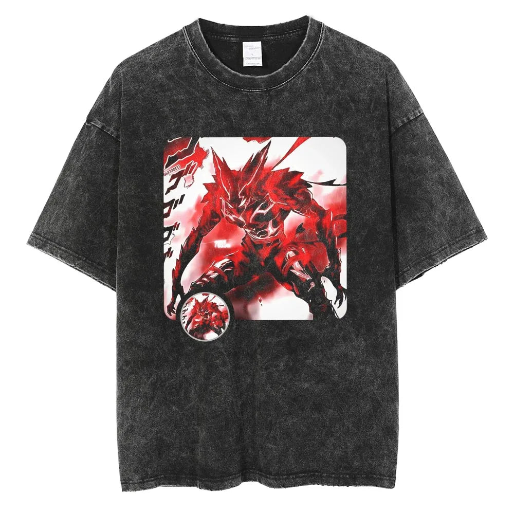 One Punch Man Garou Martial Artist Vintage T-Shirt
