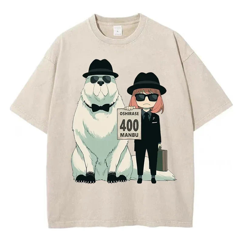 Spy x Family Anya & Bond Spy Pals Oversized Vintage T-Shirt