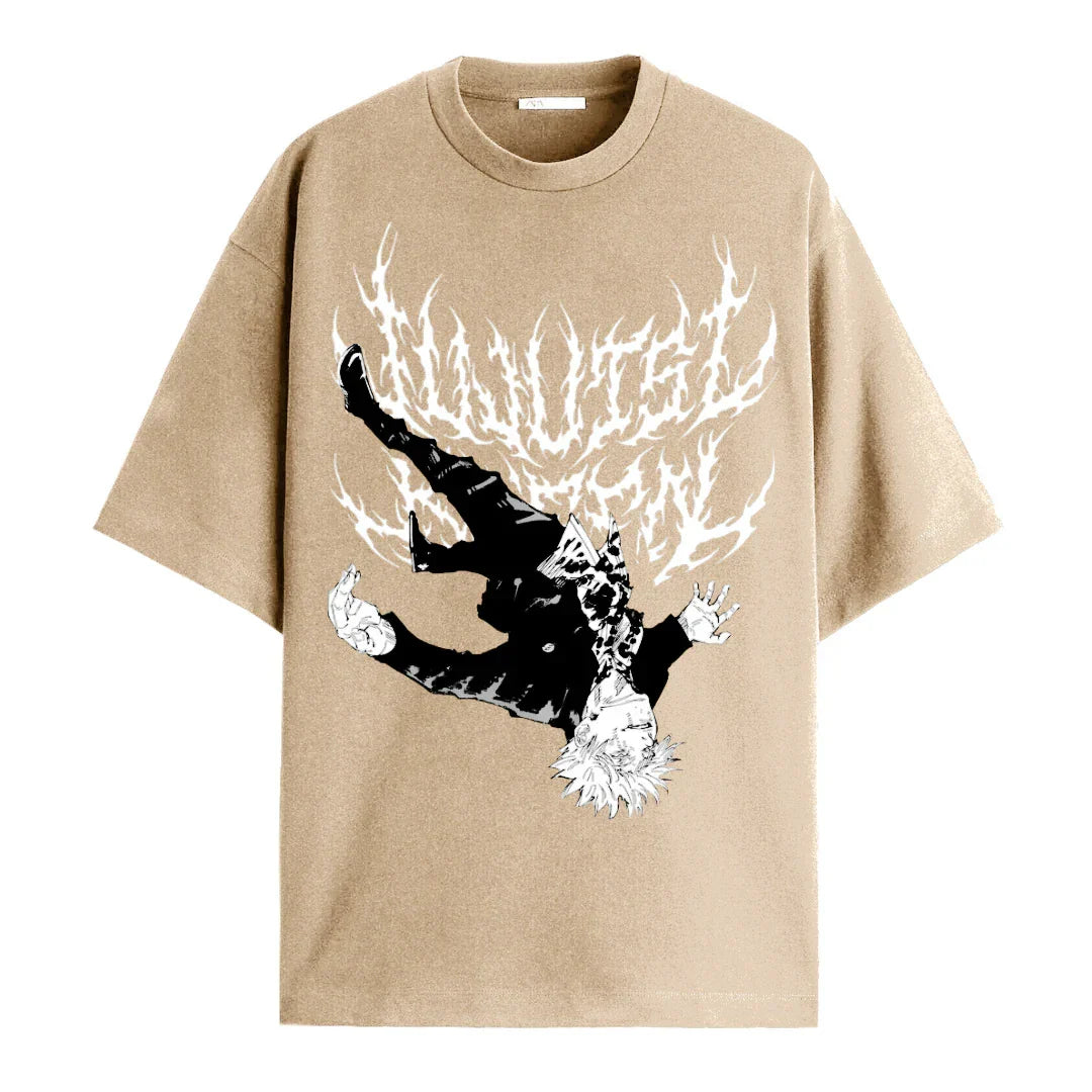 Jujutsu Kaisen Gojo's Six Oversized Graphic T-Shirt