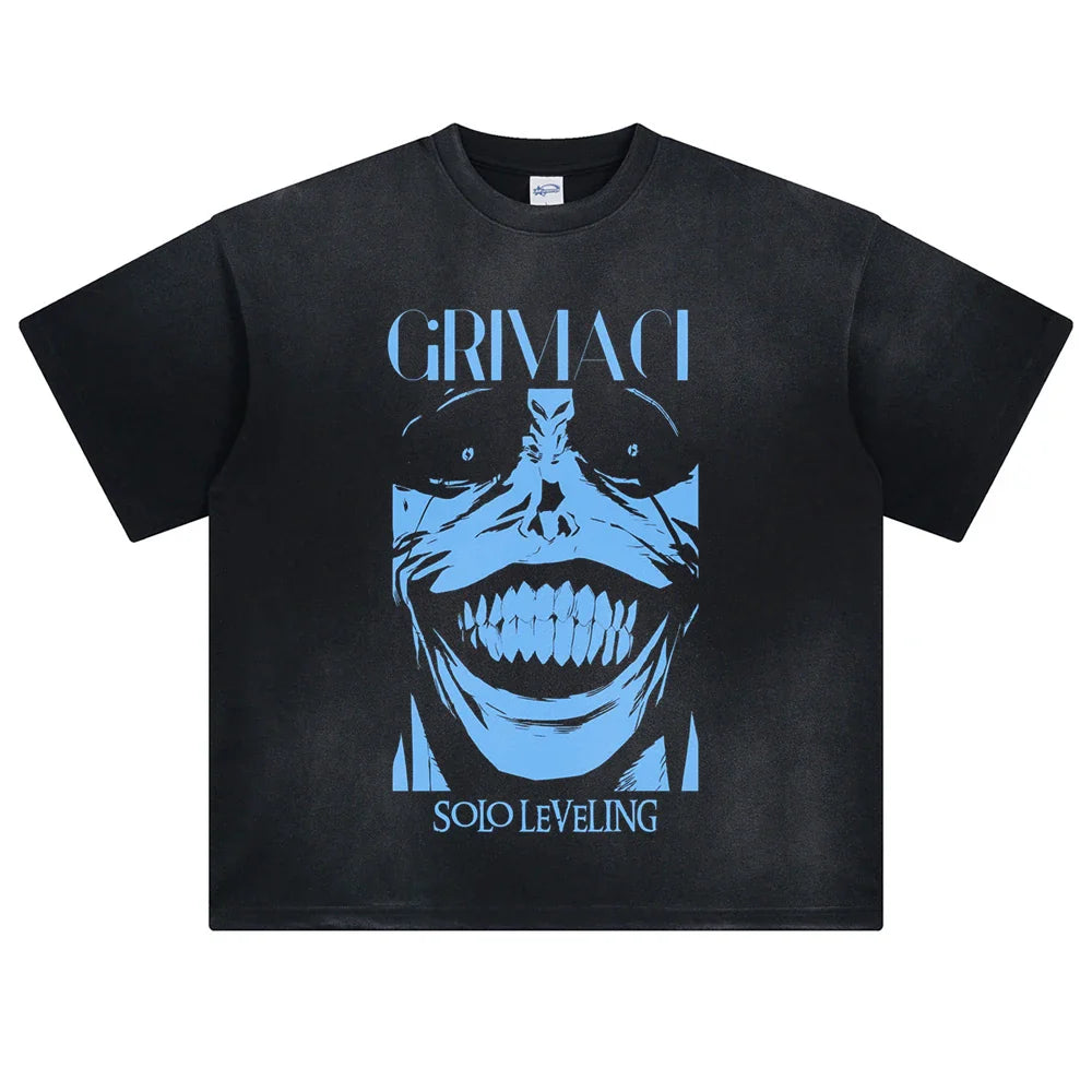 Solo Leveling Monarch's Rise Oversized Vintage T-Shirt