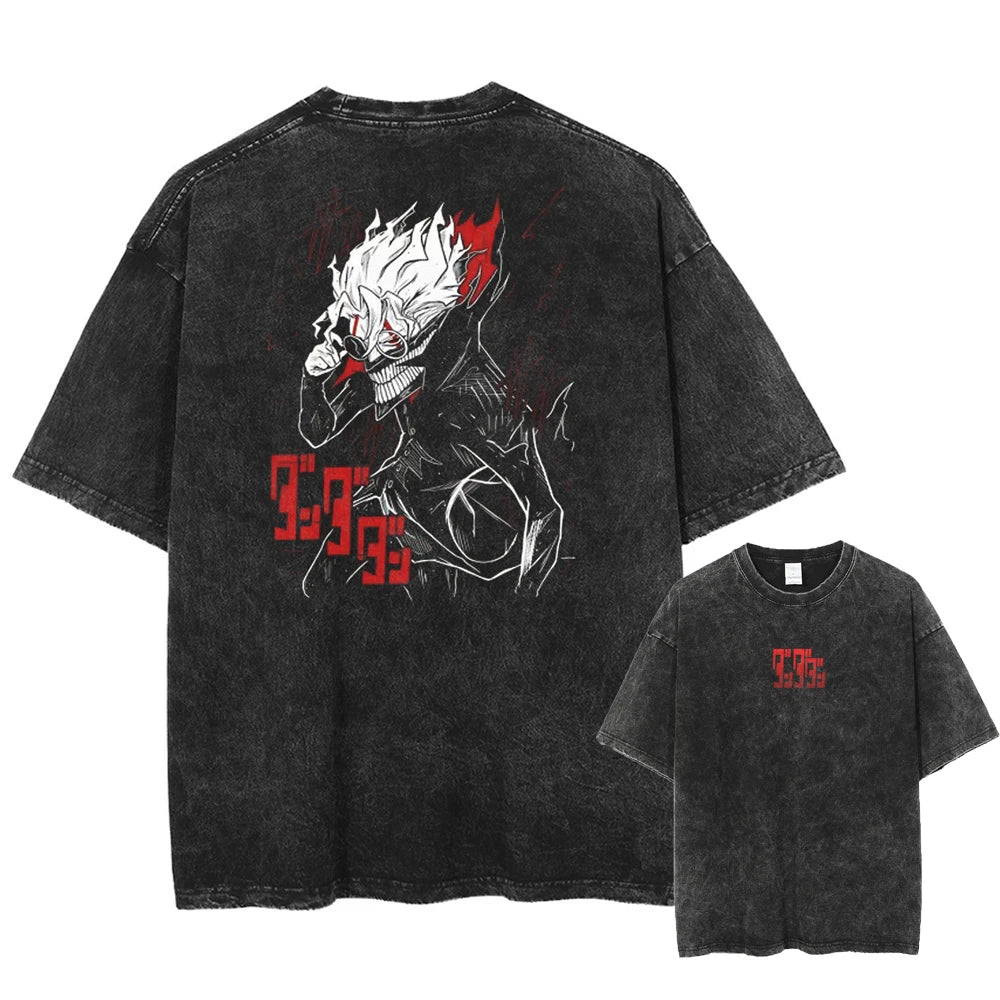 Dandadan Okarun's Spirit Oversized Vintage T-Shirt