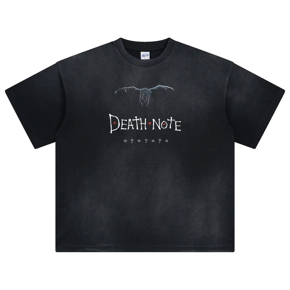 Death Note Subtle Shinigami Oversized Vintage Shirt