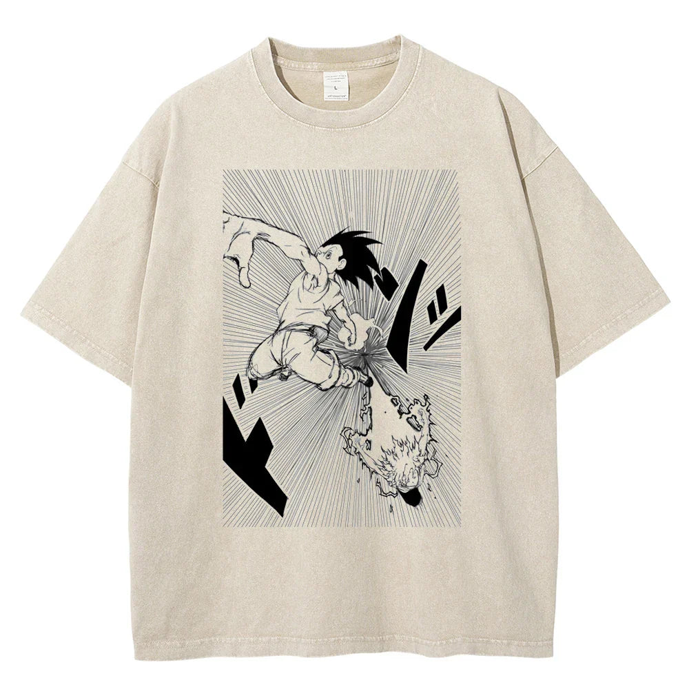 Hunter x Hunter Gon Energetic Explorer Vintage T-Shirt